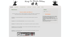 Desktop Screenshot of kungfuwushuorleans.com